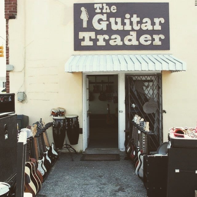 Early storefront sign