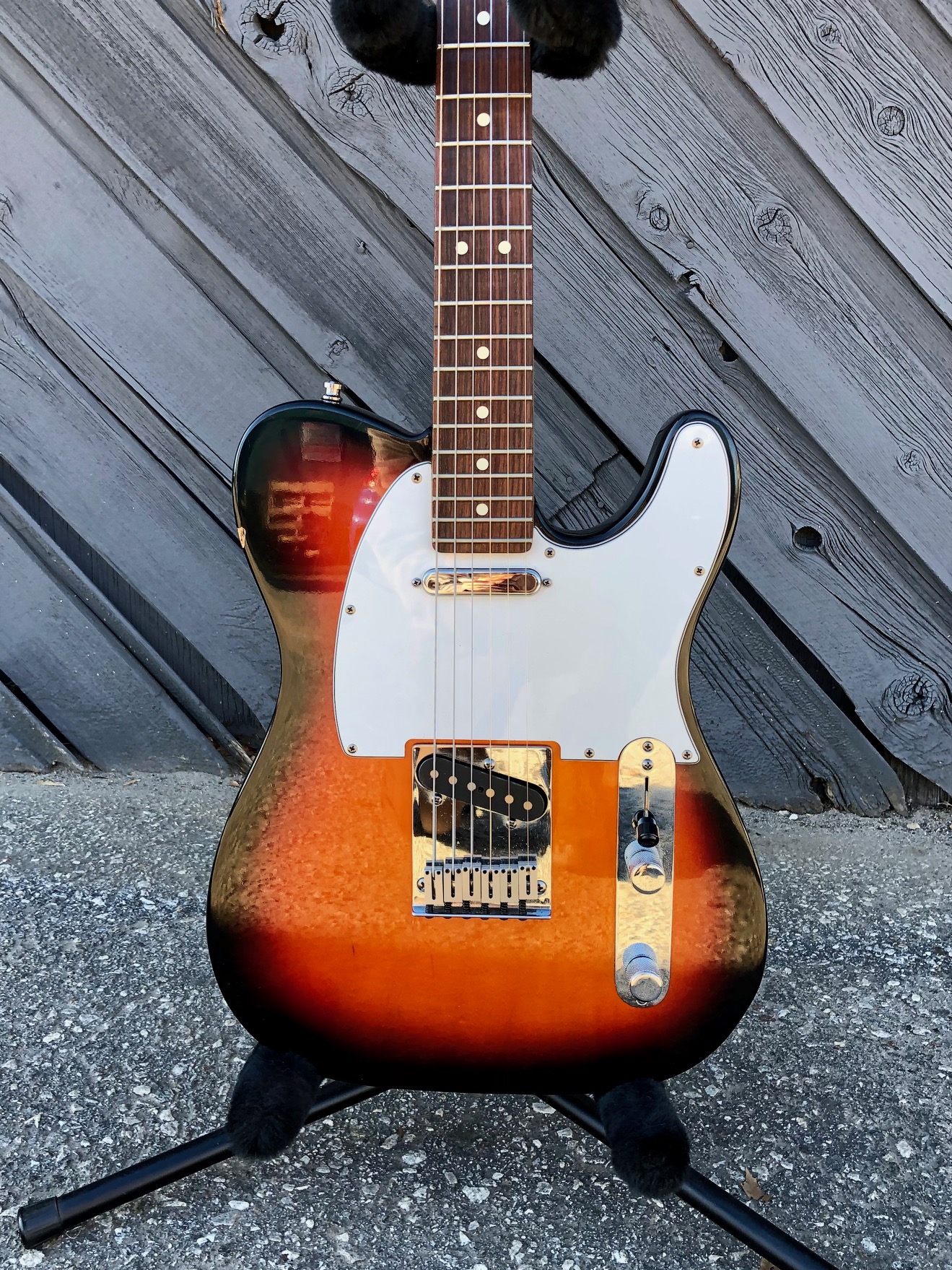 1995 Fender American Standard Telecaster- Sunburst – The Guitar Trader