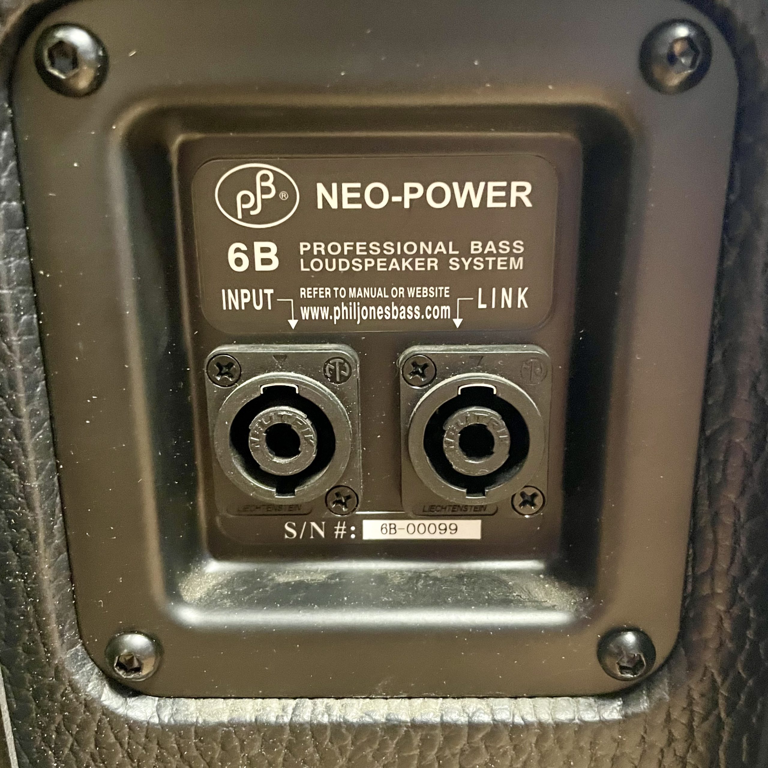 Phil Jones Neo Power 6B 300W Bass Speaker Cabinet – The Guitar Trader