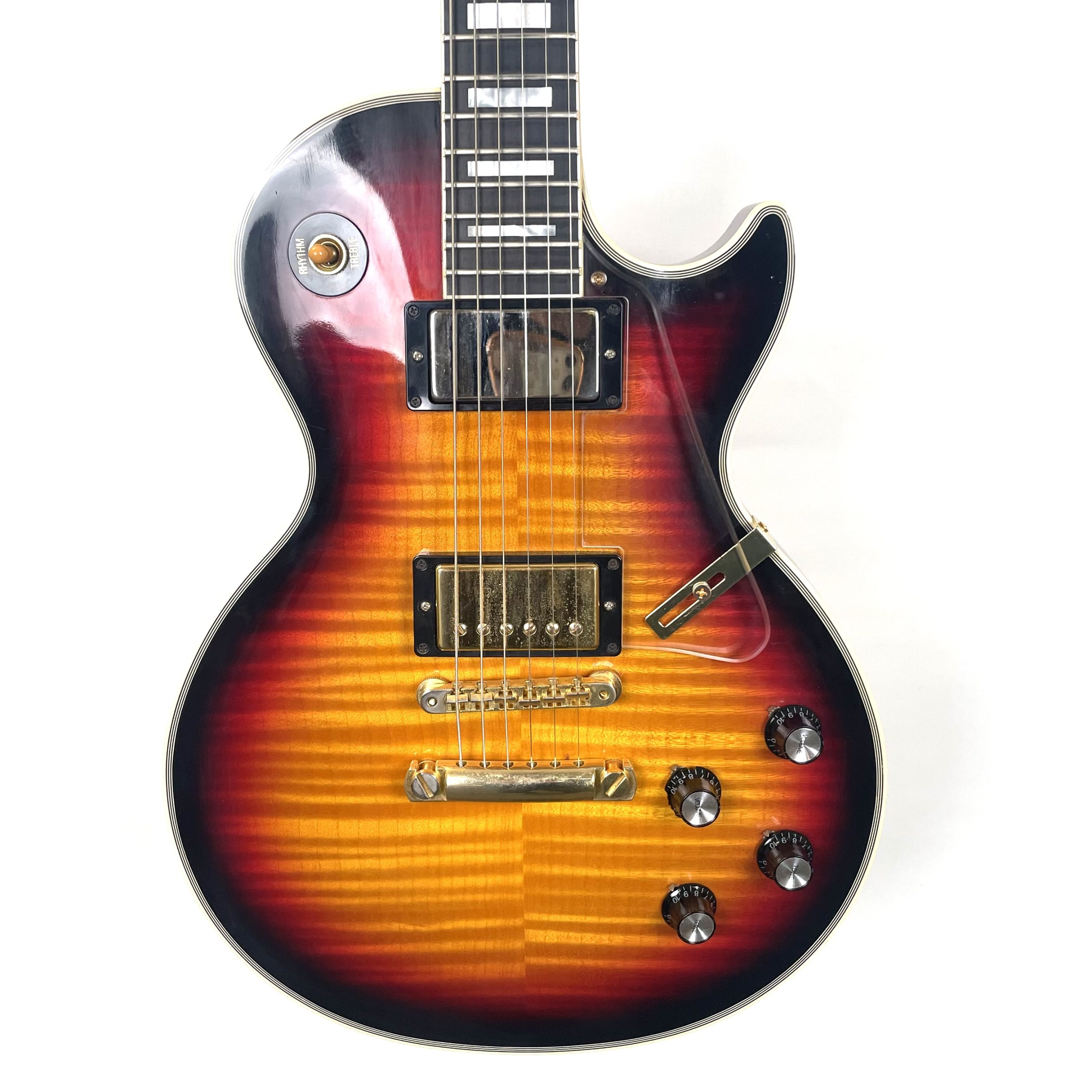 ギター Gibson Custom Shop Les Paul Custom 2009 2009 Gibson Custom Shop '68 Les Paul Custom Reissue- Triburst